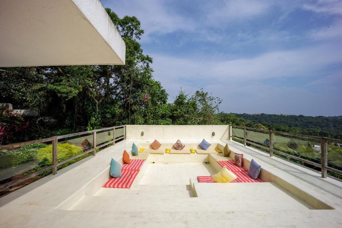 White House 3Bhk Villa With Pool And River View Candolim Exterior foto